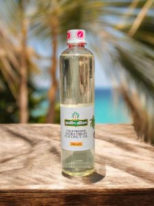 “অর্গানিক এক্সট্রা ভার্জিন কোকোনাট অয়েল”