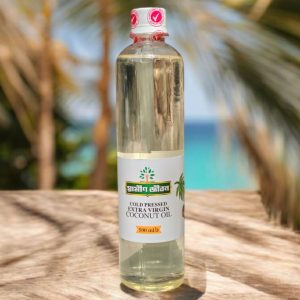 “অর্গানিক এক্সট্রা ভার্জিন কোকোনাট অয়েল”