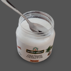 “অর্গানিক এক্সট্রা ভার্জিন নারিকেল তেল”