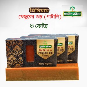 Grameen Jibon Khejurer Gur (Patali) 3kg