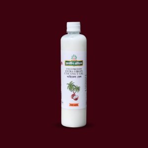 Extra Virgin Coconut Oil 500 ml ( কোল্ড প্রেসড নারিকেল তেল ৫০০ মিলি)